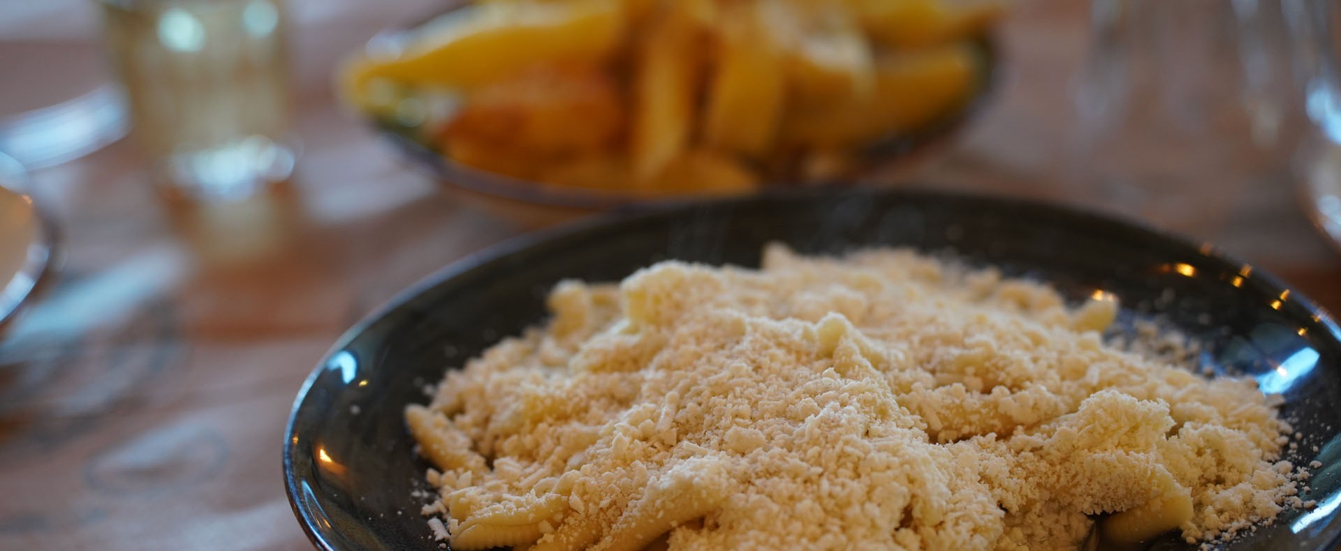 Σκιουφικτά με ανθότυρο